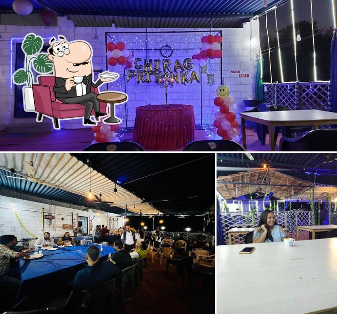 The interior of Pavitra hotel