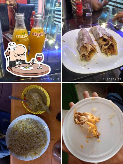 Food at Reyaz Biryani