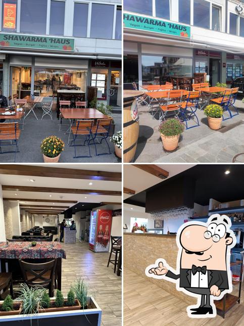 Gli interni di Shawarna Haus