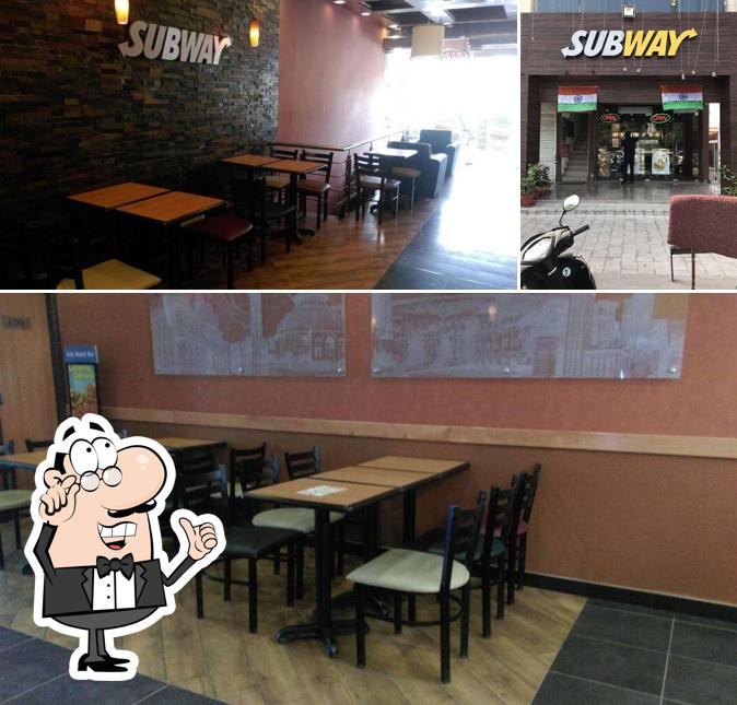Check out how Subway looks inside