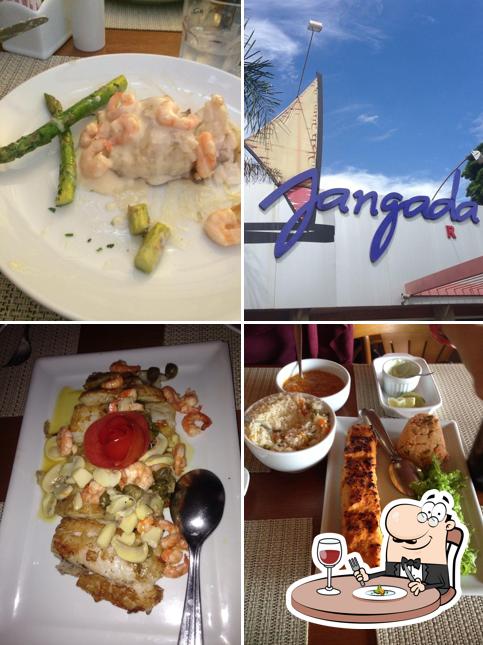 Platos en Jangada Restaurante