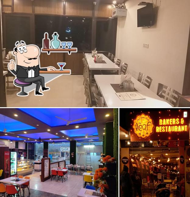 The interior of The Leaf Bakers