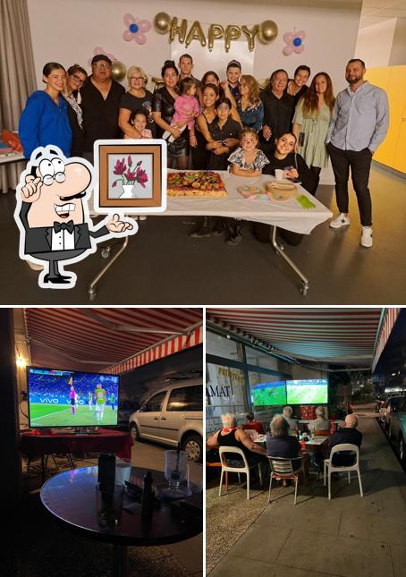 Gli interni di Tea-room Amat