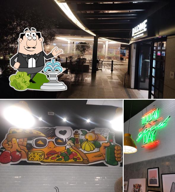 O exterior do Balcone