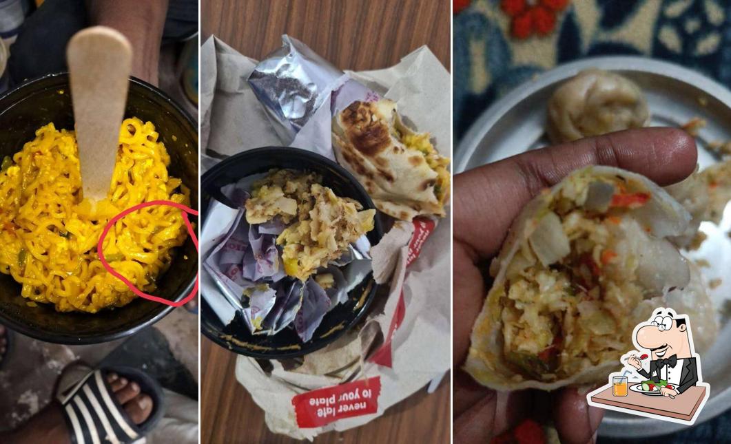 Food at Civil Lines Kathi Rolls and Momos