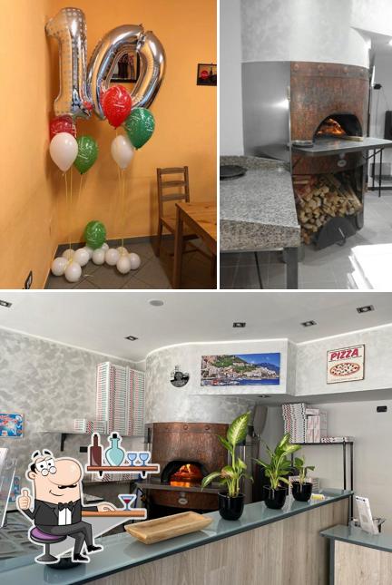 Gli interni di Italian Pizza Inveruno