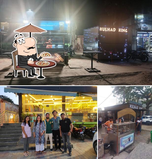 The exterior of Kulhad King - By The Jamun Tree