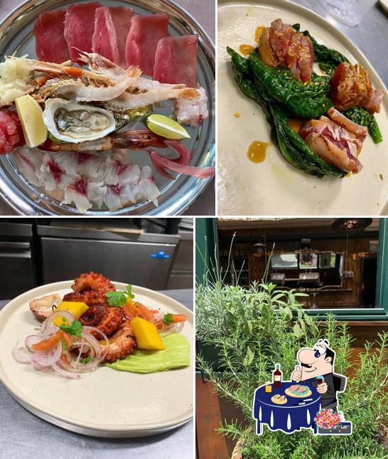 Sashimi al LA CANTINA DEL POLPO