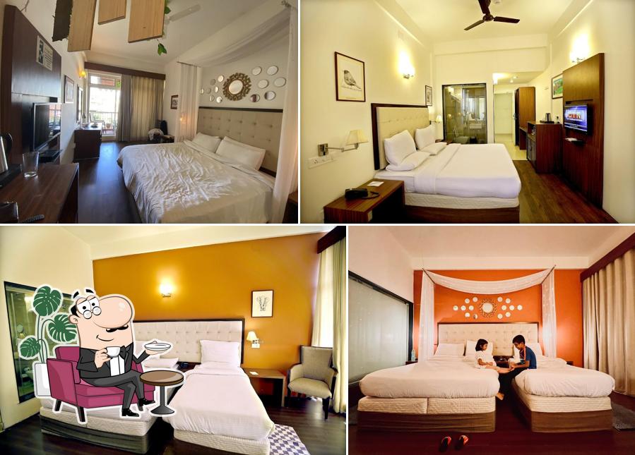 The interior of Orchid Square Boutique Hotel