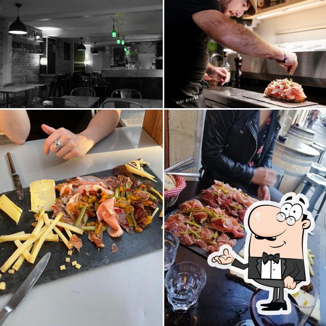 Gli interni di Vert Bouteille