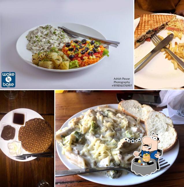 Meals at Wake & Bake - Best Family Cafe Restaurants in Shimla/Best Food/Best Coffee in Restaurant in Shimla