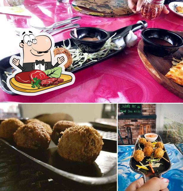 Pick meat meals at Cafe Madrid Vadodara