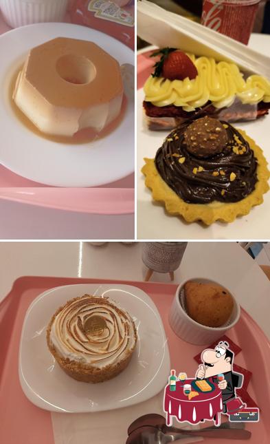 Waffles em Divinas Guloseimas Confeitaria