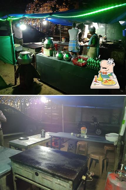 Food at Joy's Thattukada