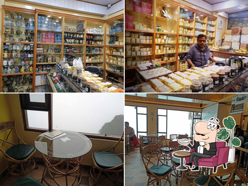 The interior of Nathmulls of Darjeeling - Tea Cosy