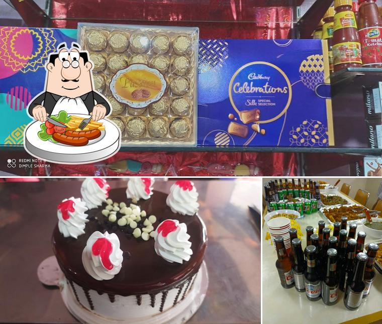 The restaurant's food and beer