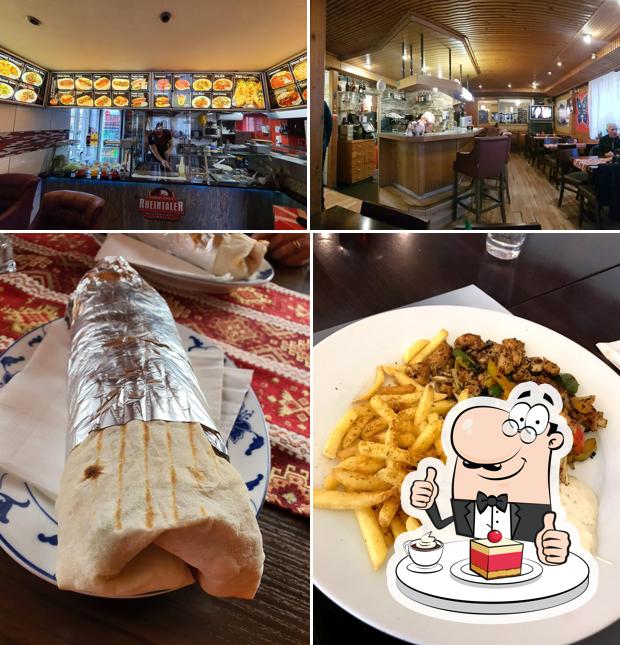 Rheintaler Imbiss serve un'ampia gamma di dolci