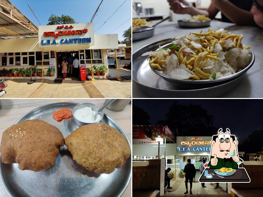 Food at L.E.A Canteen