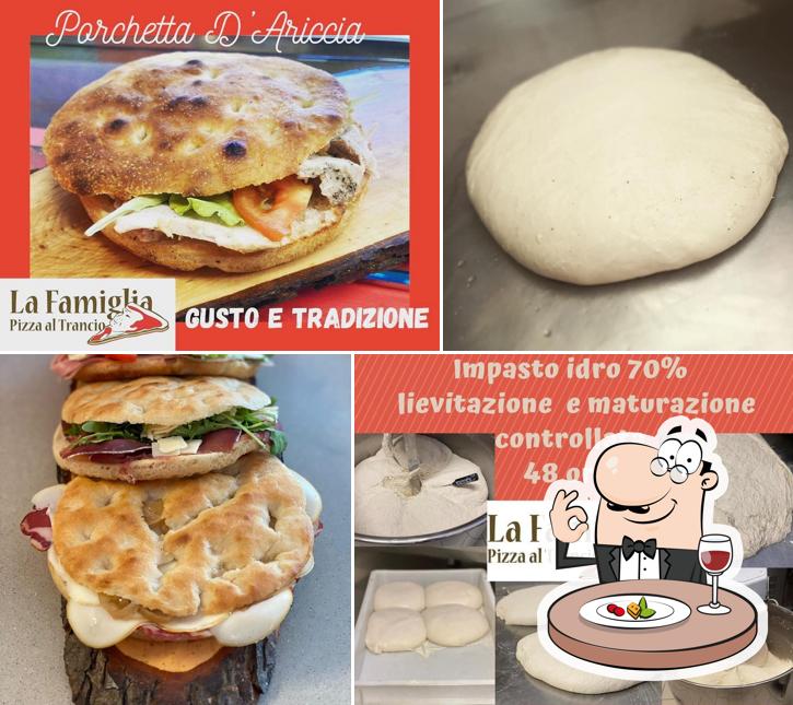 Cibo al Pizzeria La Famiglia