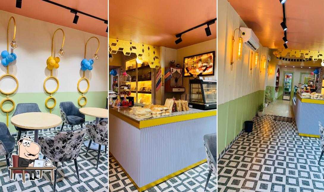 The interior of Hari Ji Bakers