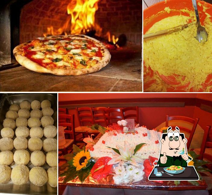 Cibo al Ristorante Le Colonne