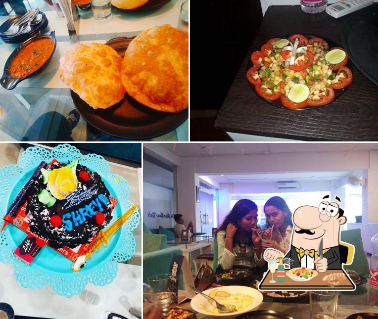 Food at The New Blue Door Cafe & Restaurant