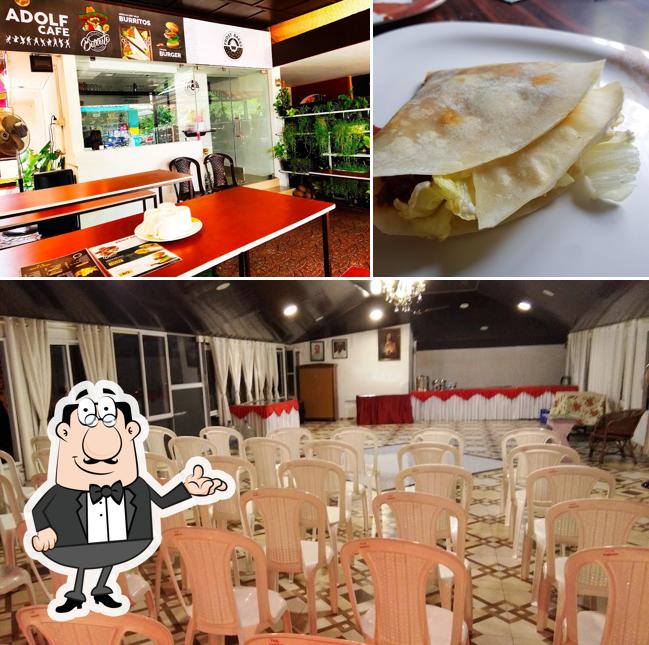 The picture of ADOLF CAFE’s interior and food