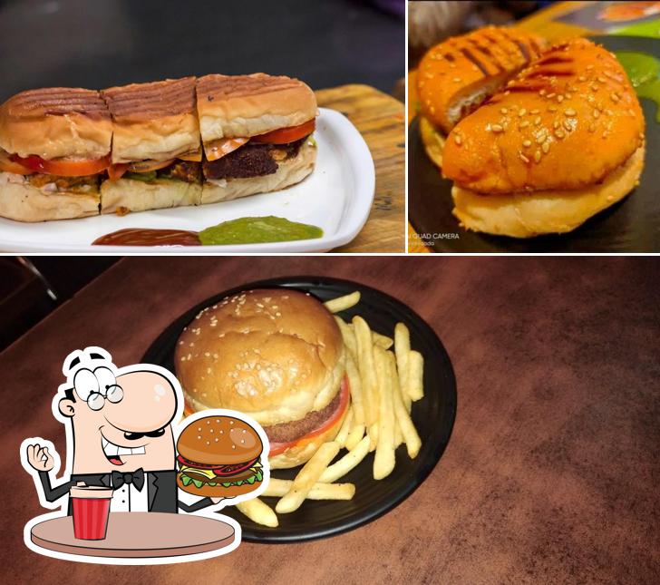 Try out a burger at Shiva's Coffee Bar (S.G Pakwan )