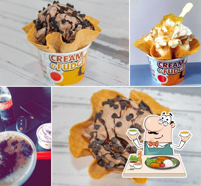 Food at Cream & Fudge