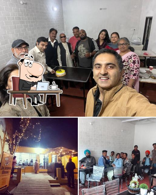 The image of interior and exterior at Jalandhar Manali Restodhaba