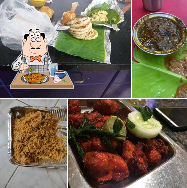 Chicken wings at Kumar briyani shop