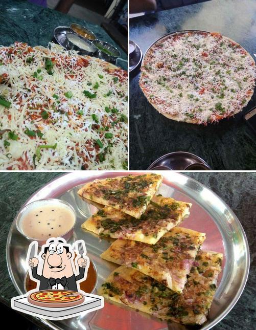 Try out various kinds of pizza