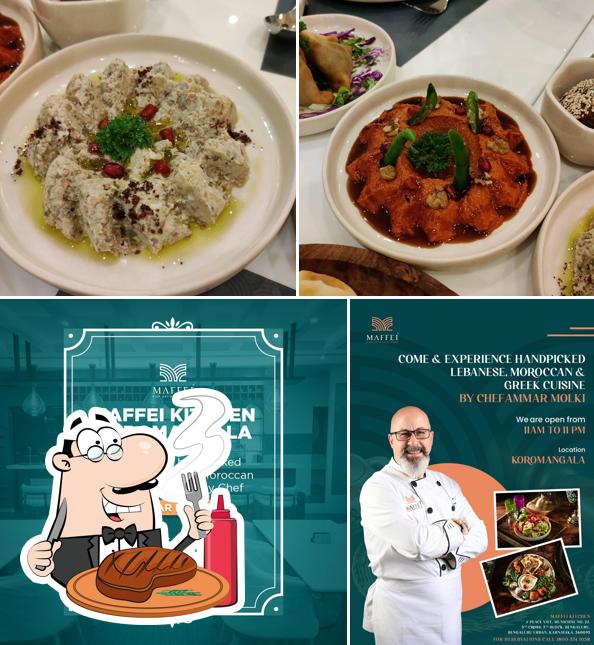 Maffei Kitchen offers meat meals