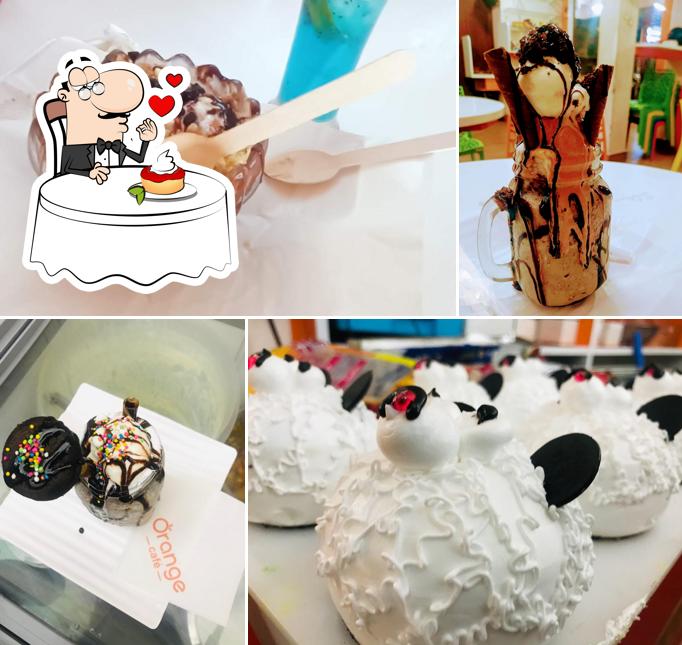 Enjoy one of the desserts