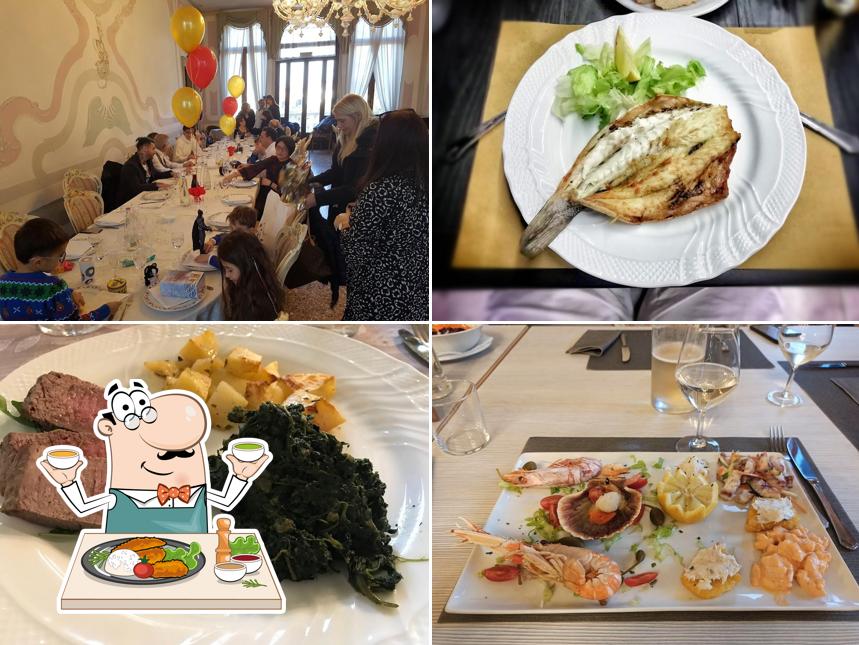 Cibo al Ristorante pizzeria villa contarini