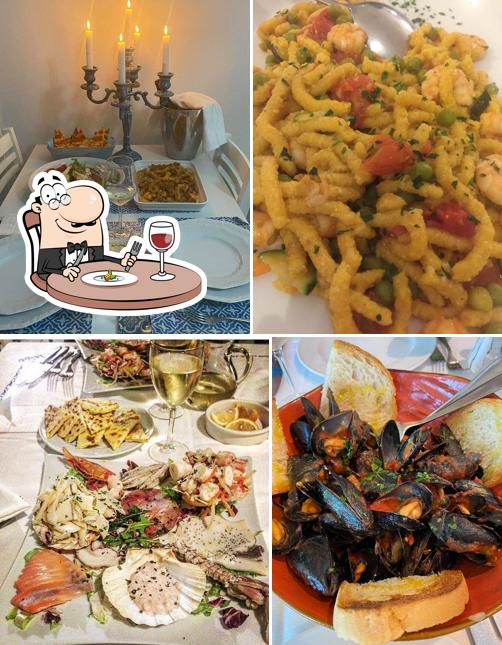 Cibo al Ristorante dalla Dina