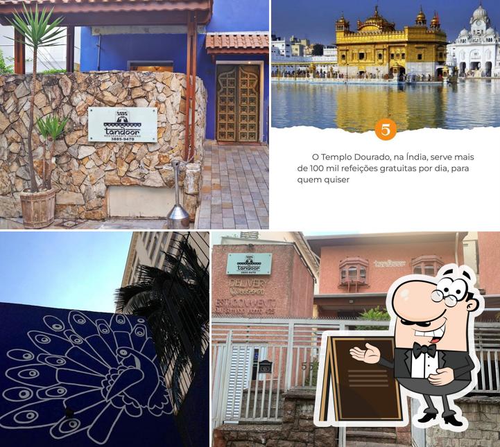 Desfrute da vista da área externa do Tandoor