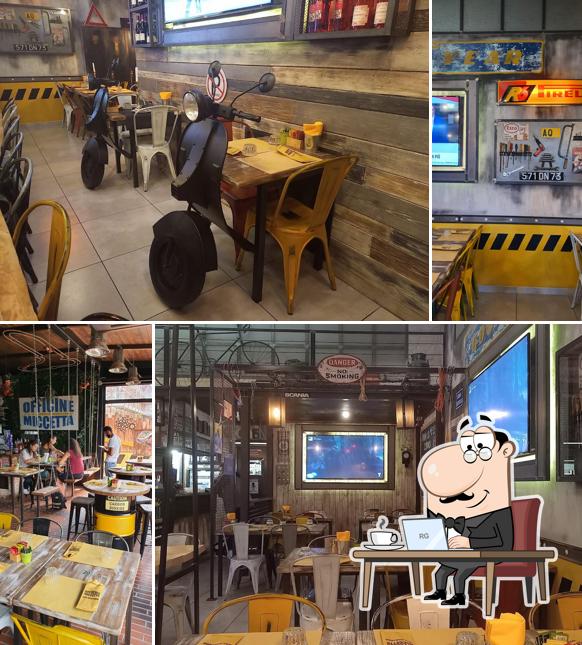 Gli interni di Officine Miccetta