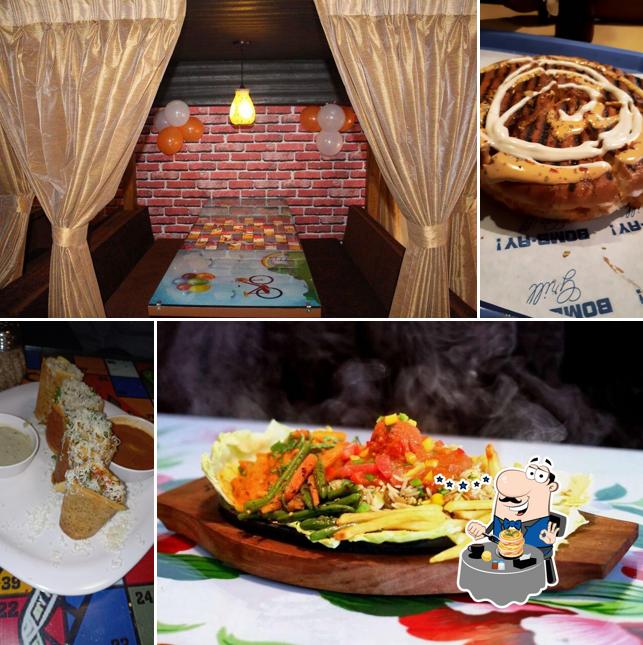 Food at La' Dude Cafe & Resto