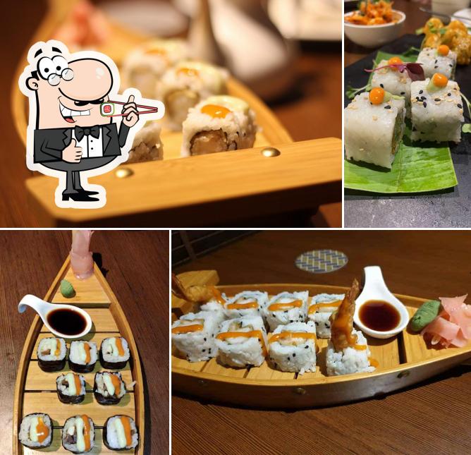 Sushi rolls are offered by China Bistro Chembur