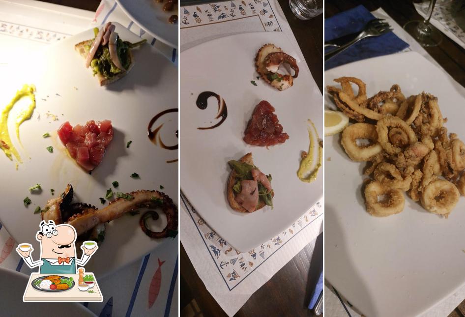 Calamari fritti al Home Restaurant Dal Capitano