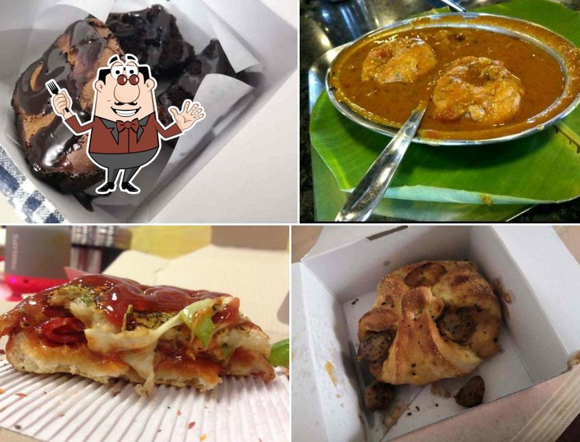 Food at Domino's Pizza