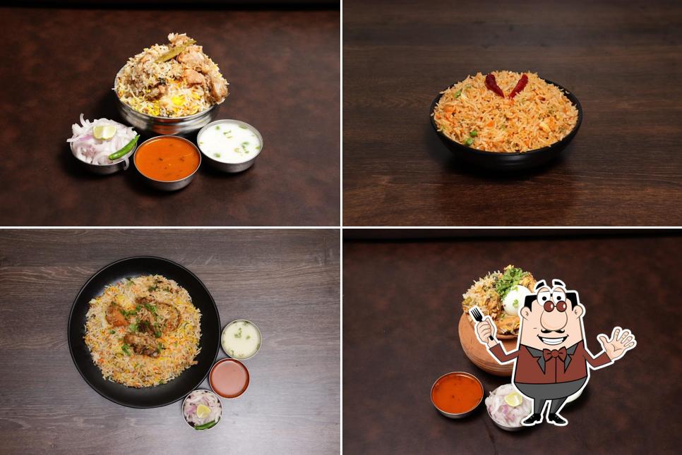 Food at Rishan Biryani - The Family Restaurant Best Biryani Best for Big Groups Comfy and Ample Seating Space Train Delivery