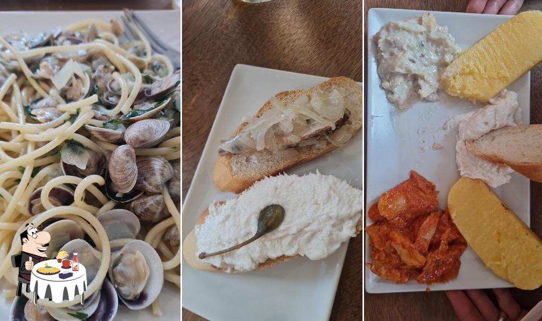 Piatto di formaggi al Bacaro la lanterna