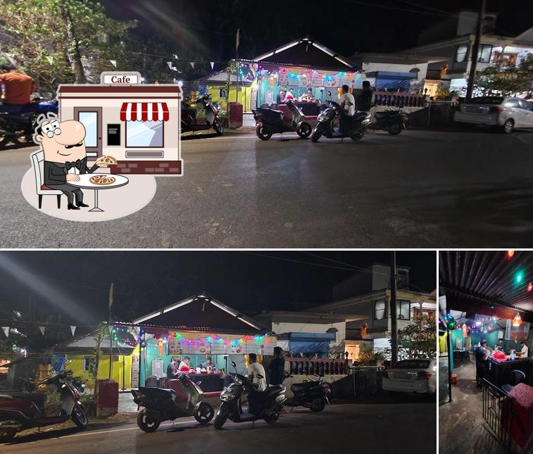 The picture of exterior and interior at Centre Bar & Restaurant