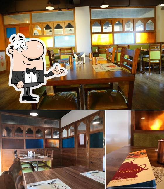 The interior of RAGI SANGATI