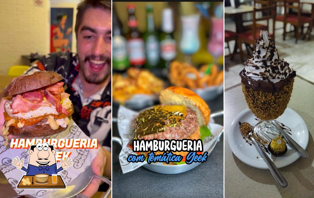 Comida em The Geek Burgers