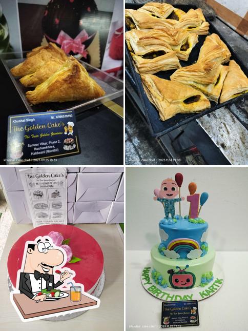 Meals at The Golden cakes