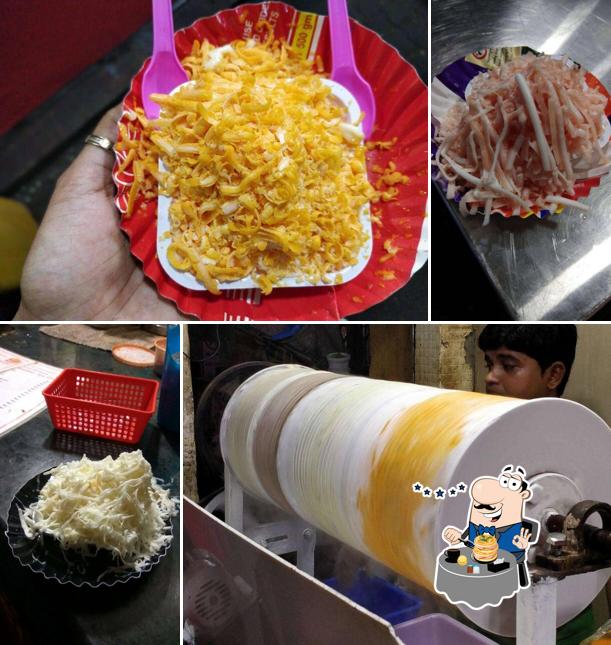 Food at Rollercoaster Icecream Works