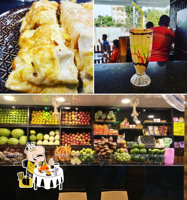 Ice cream at Mr Tea the container Cafe